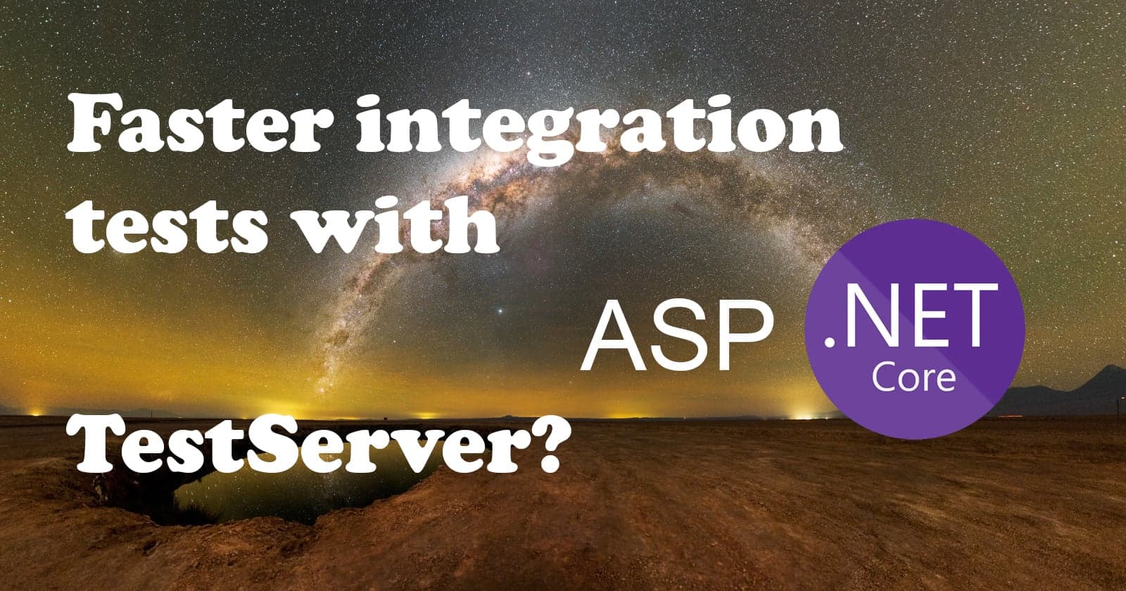Faster integration tests with ASP.Net Core Test Server?